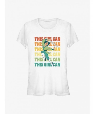 Disney Mulan This Girl Can Girls T-Shirt $9.56 T-Shirts
