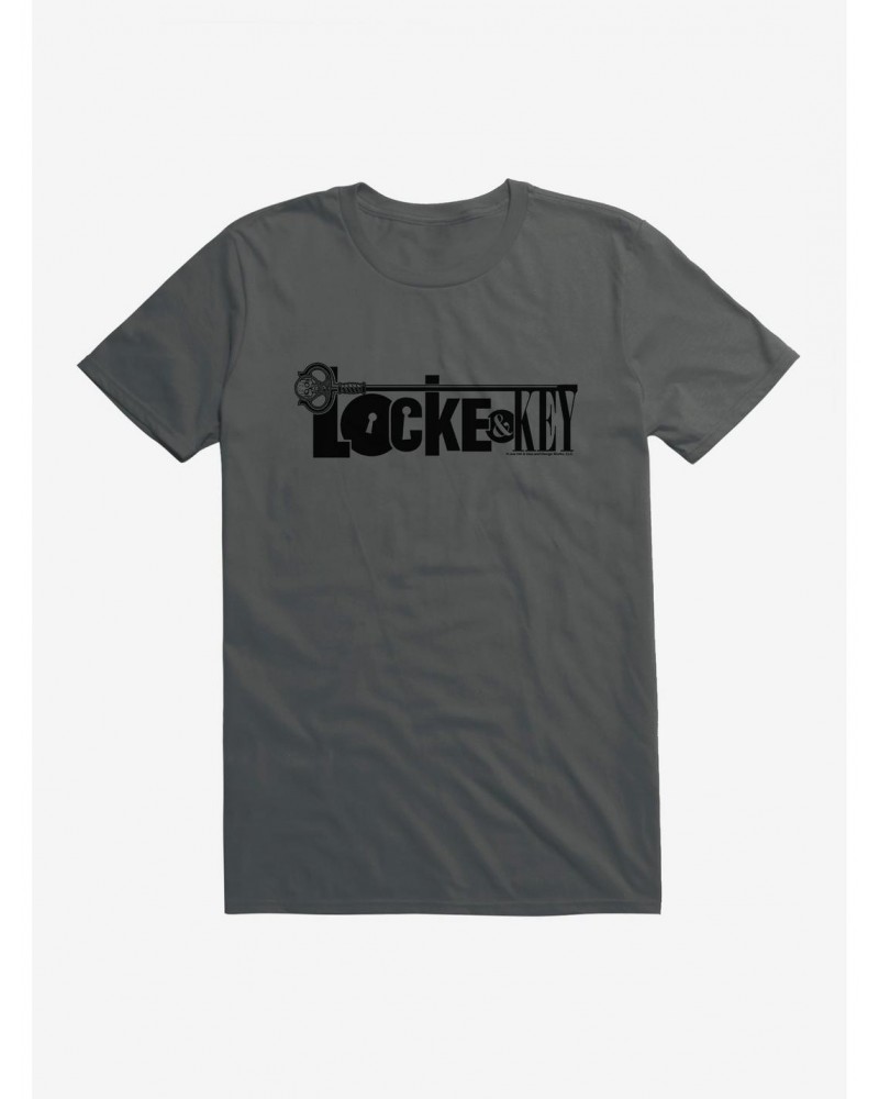 Locke and Key Light Logo T-Shirt $8.41 T-Shirts
