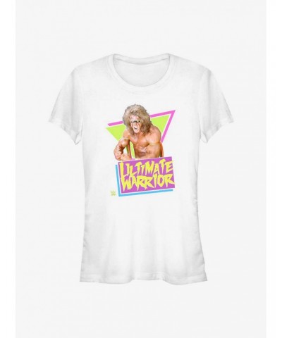 WWE Ultimate Warrior Triangle Icon Girls T-Shirt $8.76 T-Shirts