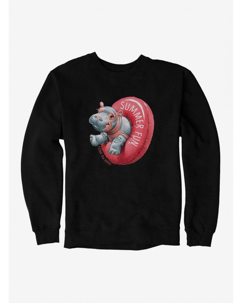 Fiona the Hippo Tube Float Sweatshirt $14.76 Sweatshirts