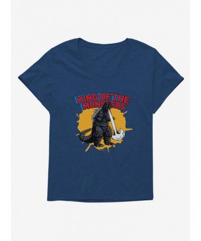 Godzilla Monster Girls T-Shirt Plus Size $10.17 T-Shirts