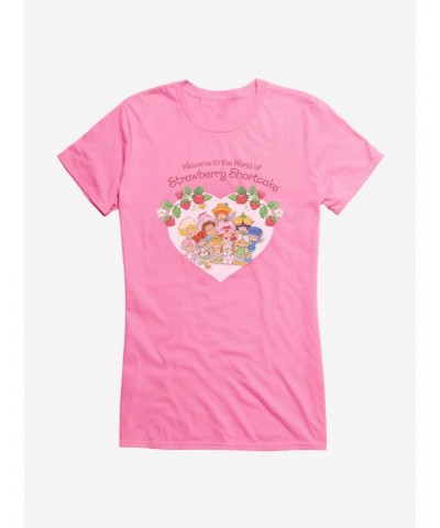 Strawberry Shortcake Welcome World Girls T-Shirt $5.98 T-Shirts