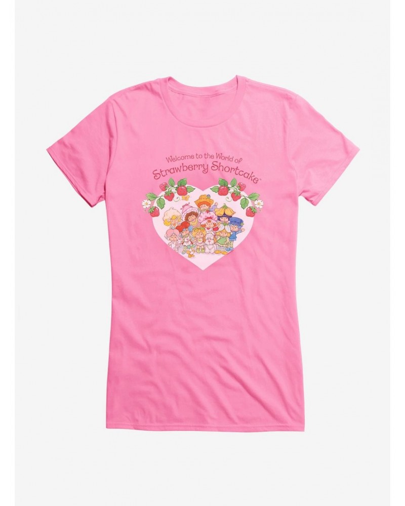 Strawberry Shortcake Welcome World Girls T-Shirt $5.98 T-Shirts
