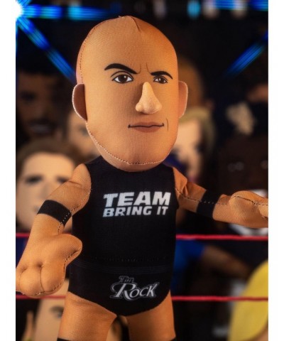 WWE Legend "The Rock" Bundle: "Team Bring It" Rock & Old School Rock Bleacher Creatures Plush Bundle $22.04 Plush Bundles