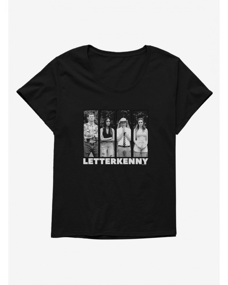Letterkenny Character Panels Girls T-Shirt Plus Size $8.61 T-Shirts