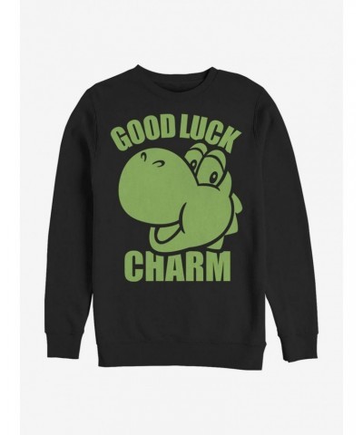 Nintendo Yoshi Charms Fillup Crew Sweatshirt $9.15 Sweatshirts