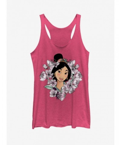 Disney Mulan Floral Blossoms Girls Tank $8.50 Tanks