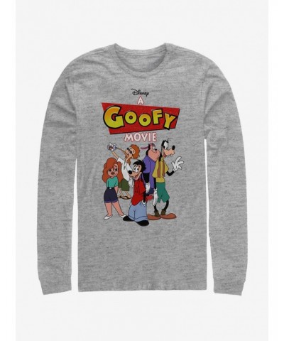 Disney A Goofy Movie Logo Group Long-Sleeve T-Shirt $8.42 T-Shirts
