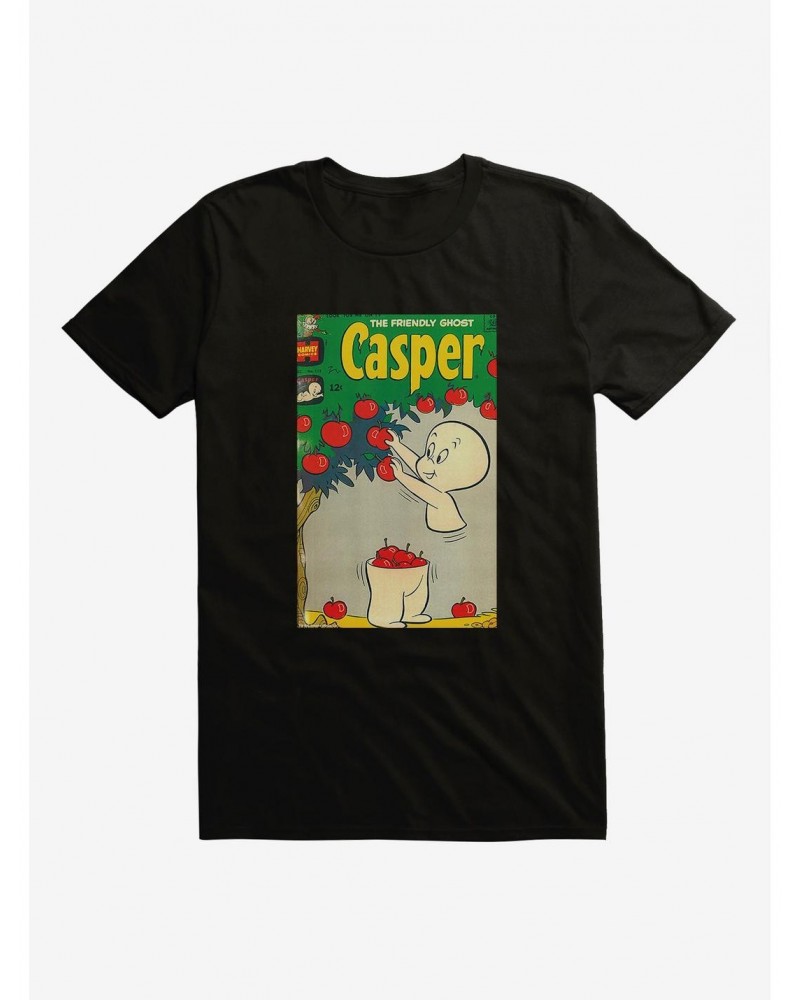 Casper The Friendly Ghost Apple Picking Comic Cover T-Shirt $8.84 T-Shirts