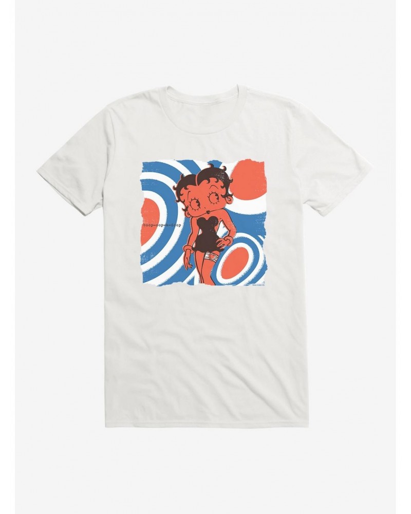 Betty Boop Orange Mod Mood T-Shirt $9.56 T-Shirts