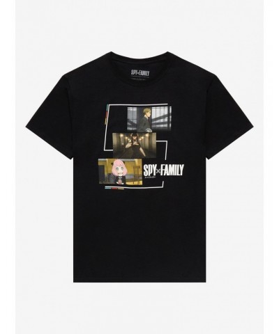 Spy X Family Screen Shot Panels T-Shirt $5.74 T-Shirts