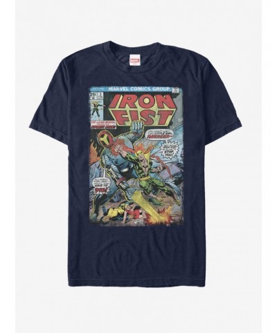 Marvel Iron Fist vs Atomic Man Comic T-Shirt $5.75 T-Shirts
