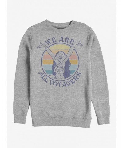 Disney Moana Sunset Voyagers Crew Sweatshirt $9.45 Sweatshirts