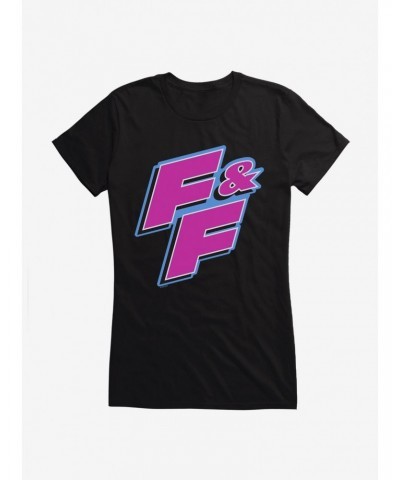 Fast & Furious Pink F&F Logo Girls T-Shirt $8.76 T-Shirts