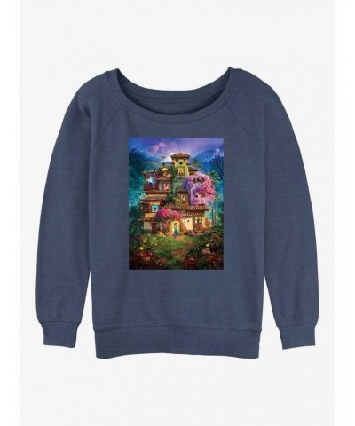 Disney Encanto Madrigal House Poster Girls Slouchy Sweatshirt $16.61 Sweatshirts