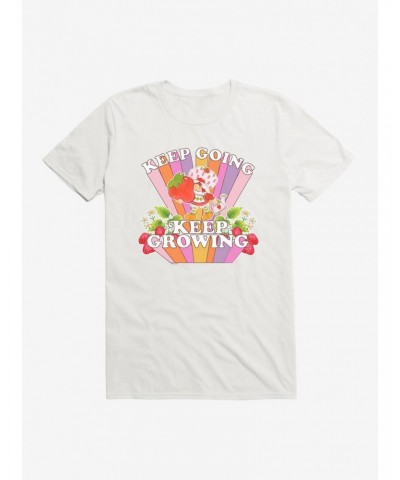 Strawberry Shortcake Keep Going Keep Growing Retro T-Shirt $7.65 T-Shirts