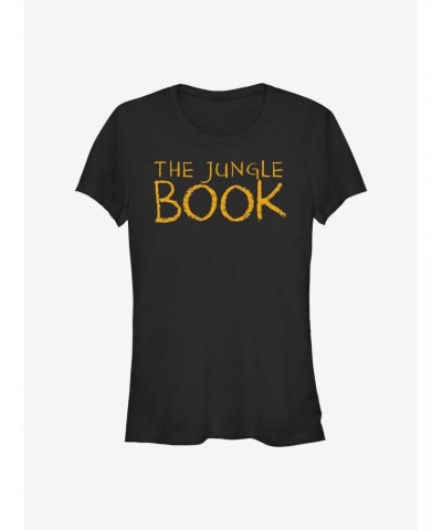 Disney The Jungle Book Chalk Logo Girls T-Shirt $6.57 T-Shirts