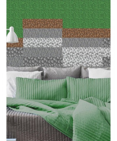 Minecraft Block Strips Peel And Stick Wall Decals $15.92 Decals