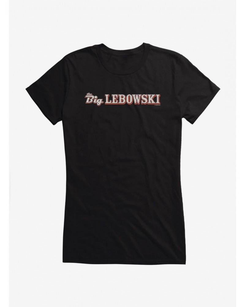 The Big Lebowski Logo Girls T-Shirt $7.57 T-Shirts