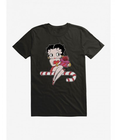 Betty Boop Candy Cane T-Shirt $7.07 T-Shirts