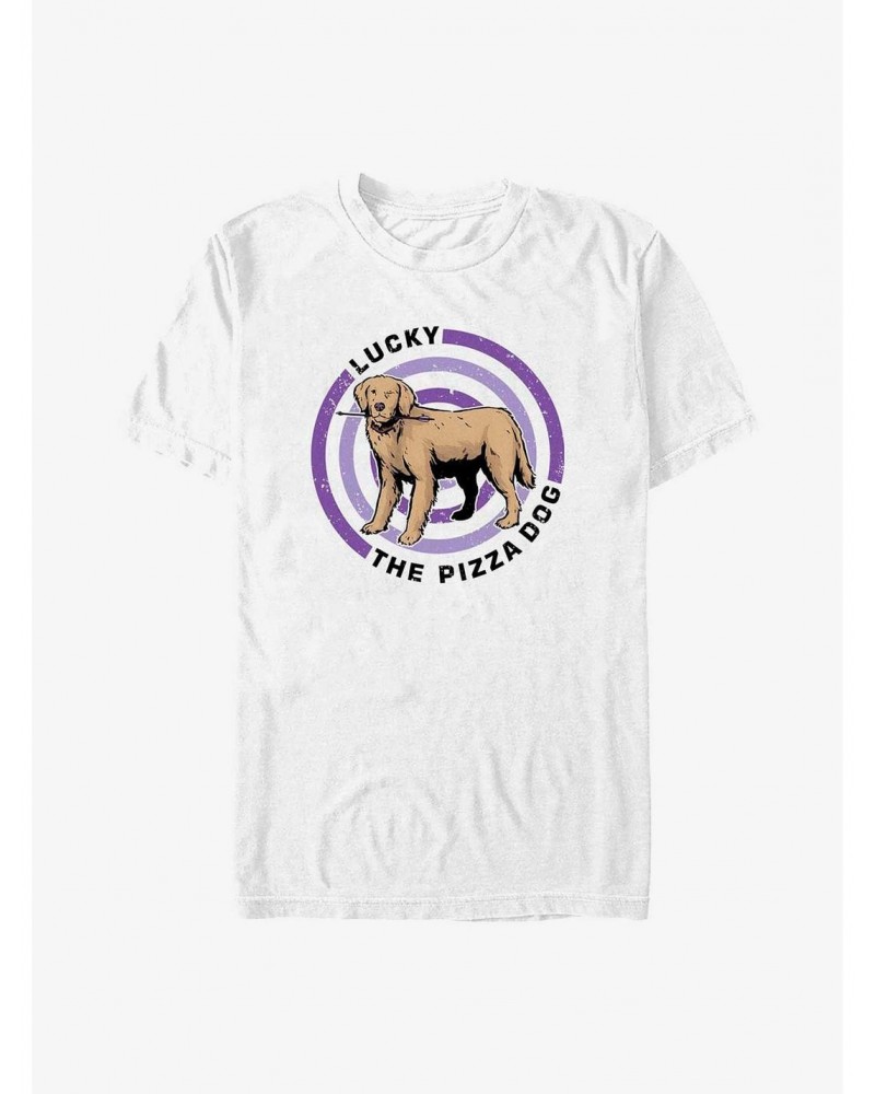 Marvel Hawkeye Pizza Dog Bullseye T-Shirt $6.69 T-Shirts