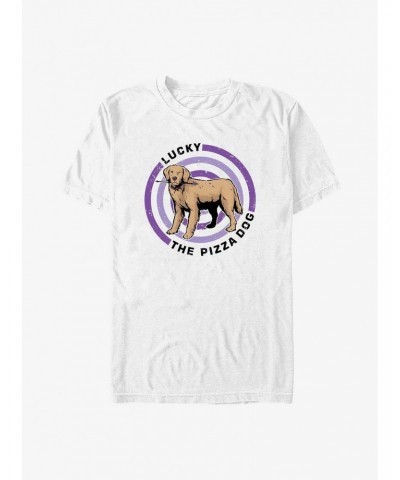 Marvel Hawkeye Pizza Dog Bullseye T-Shirt $6.69 T-Shirts