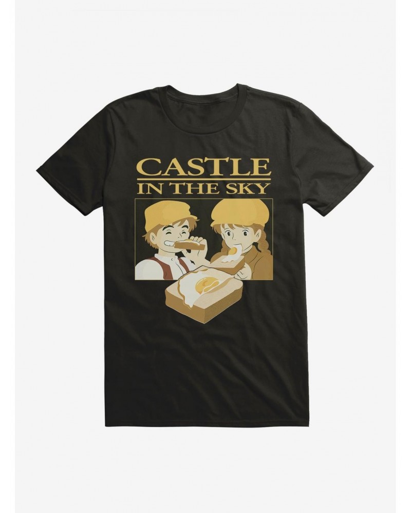 Studio Ghibli Castle In The Sky Sunny Side Up T-Shirt $6.69 T-Shirts