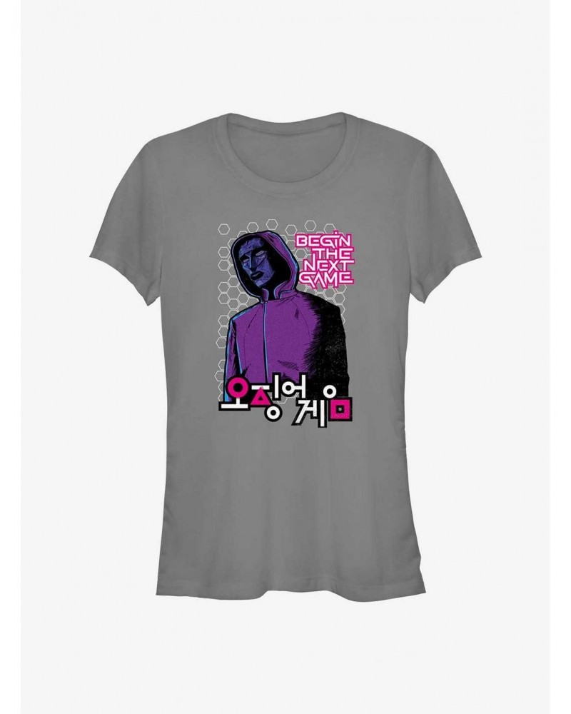 Squid Game Front Man Next Game Girls T-Shirt $5.66 T-Shirts