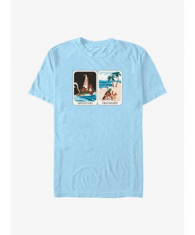 Disney Moana Adventure & Friendship Tarot Card T-Shirt $8.22 T-Shirts