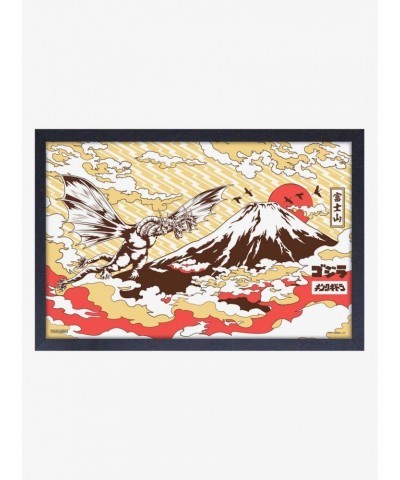 Godzilla Fuji Framed Wood Wall Art $7.97 Merchandises