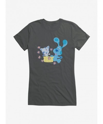 Blue's Clues Periwinkle And Blue Surprise Girls T-Shirt $12.45 T-Shirts