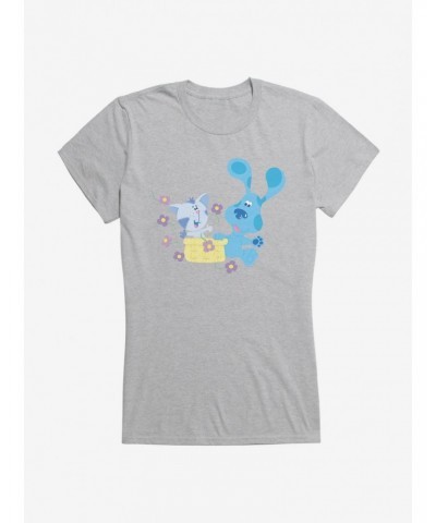 Blue's Clues Periwinkle And Blue Surprise Girls T-Shirt $12.45 T-Shirts