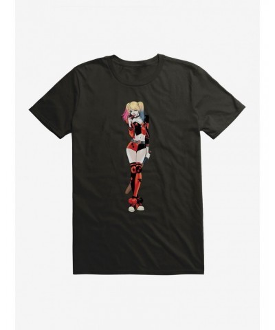 DC Comics Batman Harley Quinn Cute Pose T-Shirt $7.65 T-Shirts