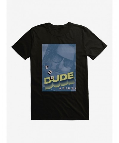 The Big Lebowski The Dude Abides Bold T-Shirt $9.56 T-Shirts