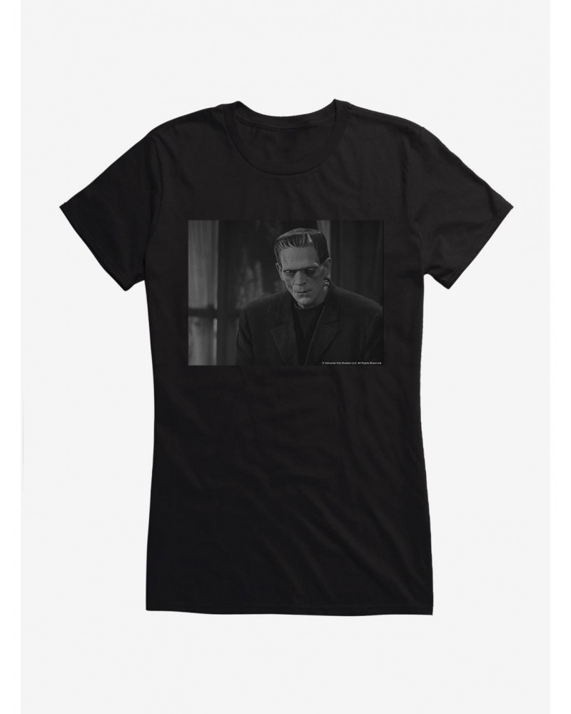 Frankenstein The Monster Girls T-Shirt $7.97 T-Shirts