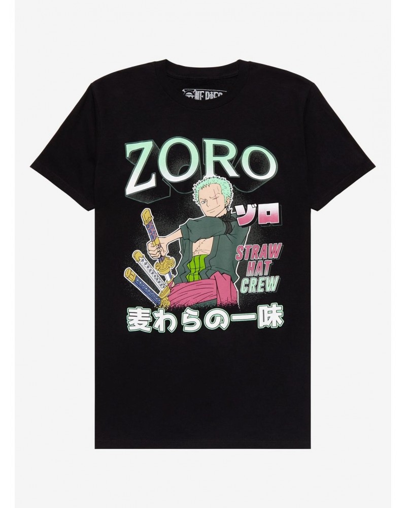 One Piece Roronoa Zoro T-Shirt $7.19 T-Shirts