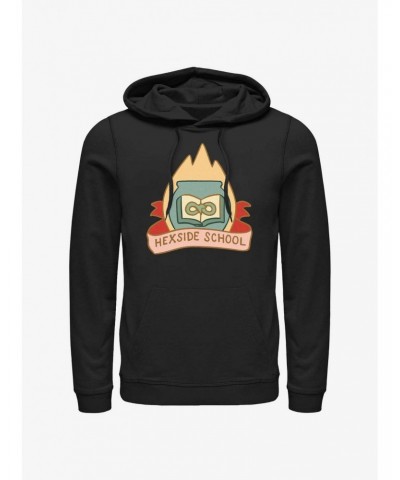 Disney The Owl House Hexside School Logo Hoodie $14.01 Hoodies