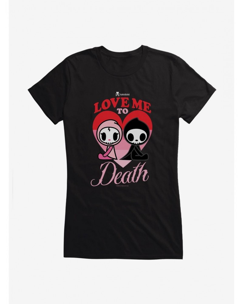 Tokidoki Love Me To Death Girls T-Shirt $8.37 T-Shirts