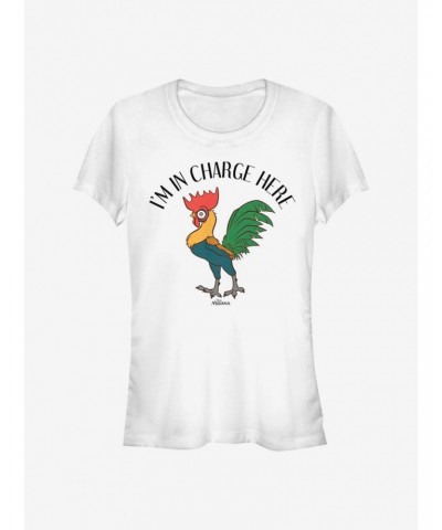 Disney Moana Hei Hei In Charge Girls T-Shirt $9.96 T-Shirts