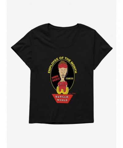 Beavis And Butthead Burger World Girls T-Shirt Plus Size $8.79 T-Shirts