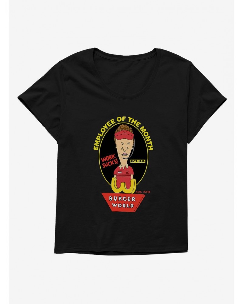 Beavis And Butthead Burger World Girls T-Shirt Plus Size $8.79 T-Shirts