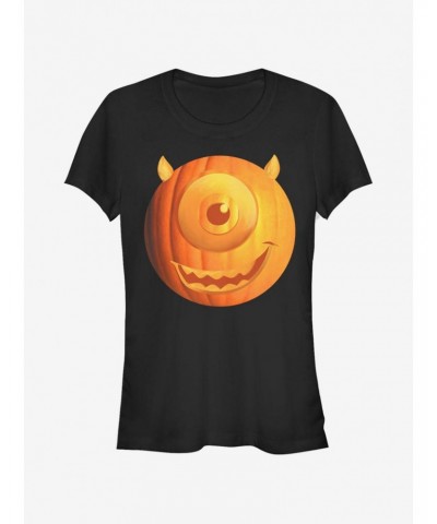 Disney Pixar Monsters University Pumpkin Mike Girls T-Shirt $8.17 T-Shirts