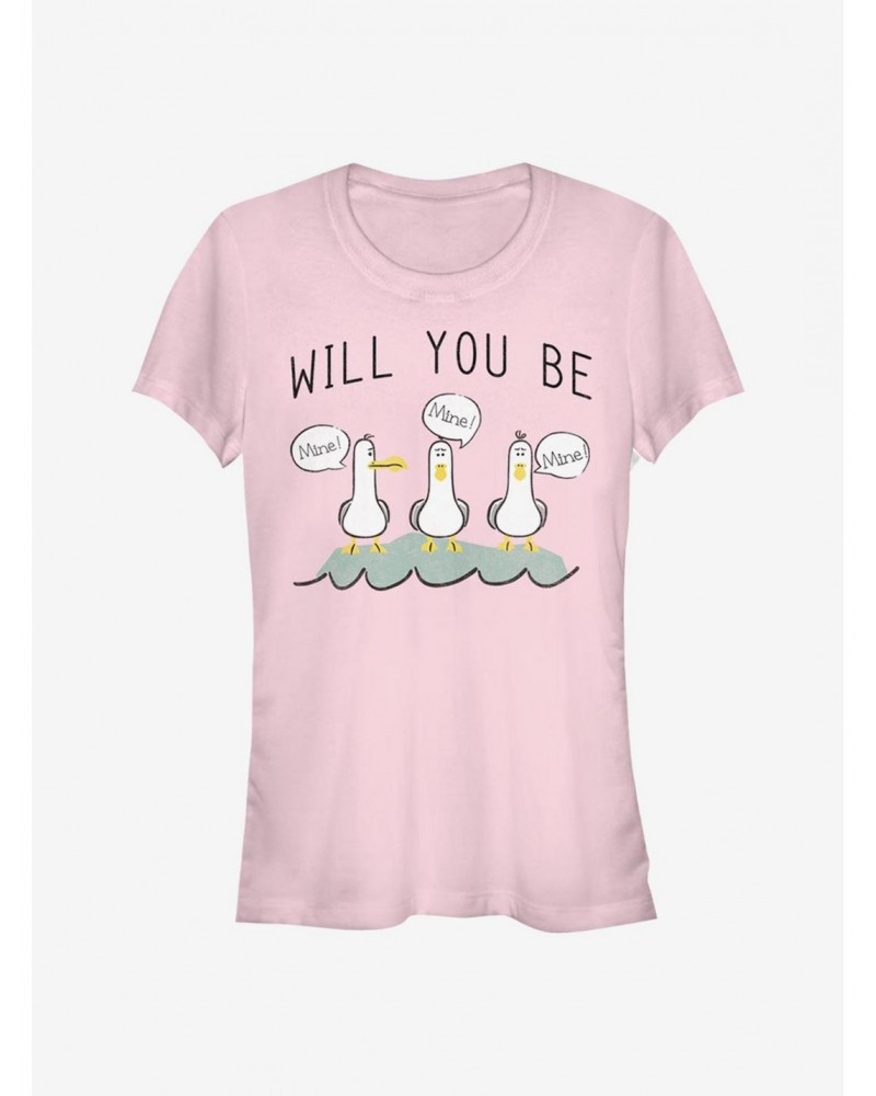 Disney Pixar Finding Nemo Will You Be Mine Girls T-Shirt $6.18 T-Shirts