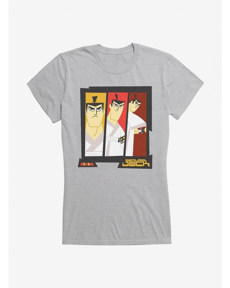 Samurai Jack Sword Unsheath Girls T-Shirt $6.77 T-Shirts