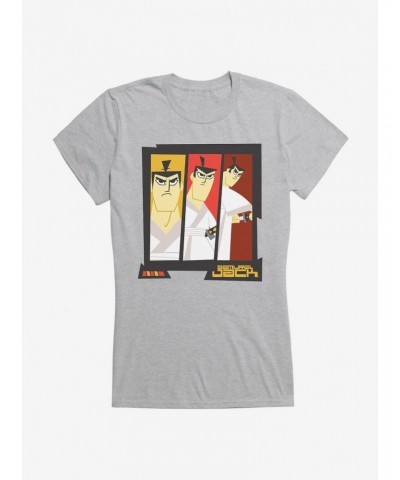 Samurai Jack Sword Unsheath Girls T-Shirt $6.77 T-Shirts