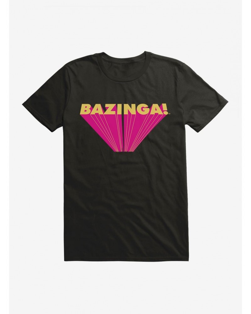 The Big Bang Theory Bazinga Logo T-Shirt $6.69 T-Shirts