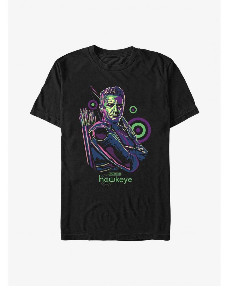 Marvel Hawkeye Colorful Hawkeye T-Shirt $7.46 T-Shirts