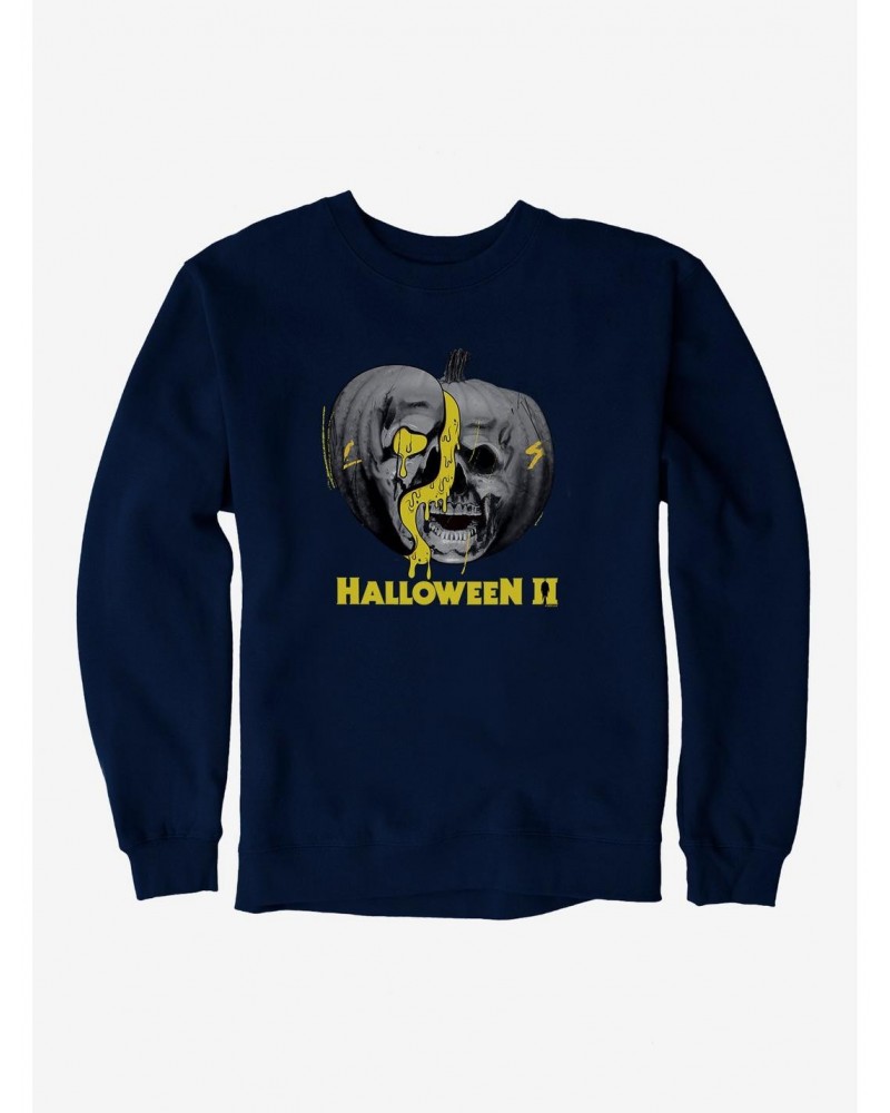 Halloween Pumpkin Title Logo Sweatshirt $12.99 Sweatshirts