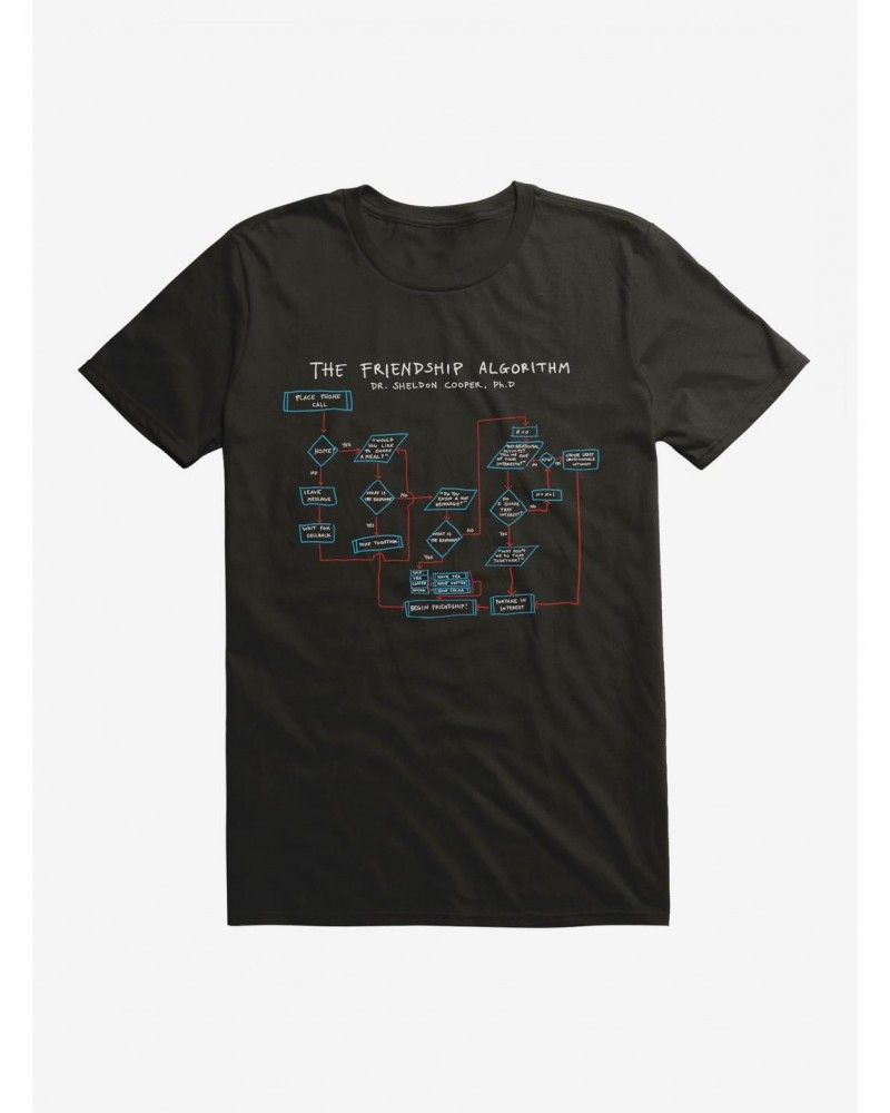 The Big Bang Theory The Friendship Algorithm T-Shirt $6.50 T-Shirts
