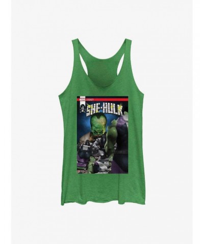 Marvel She Hulk Legacy Comic Book Cover Raw Edge Girls Tank $6.63 Tanks